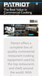 Mobile Screenshot of patriotcooking.com